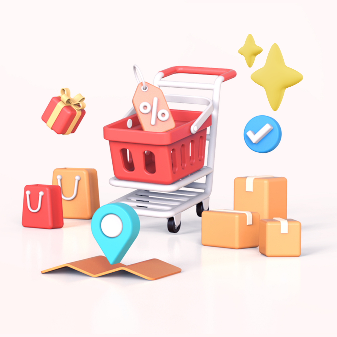 Ilustrasi belanja UniGift Studio